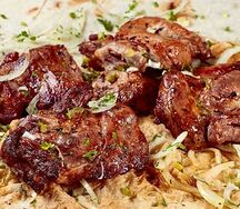 Шашлык из cвинoй шеи