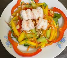 Салат Ном с креветкой