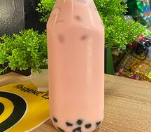 Бабл-ти с клубникой