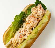 Хот-дог со снежным крабом 