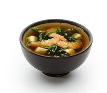 Мисо-суп с креветкой