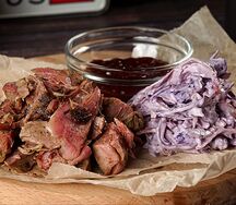 Баранина из смокера