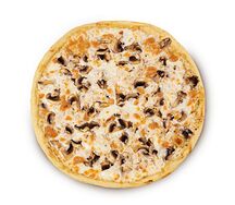 Пицца курица-грибы