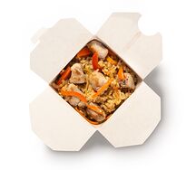 Рис со свининой