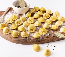 Пельмени с индейкой и сыром