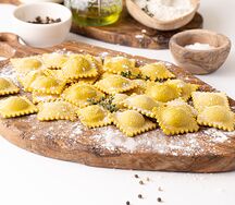 Равиоли с морепродуктами