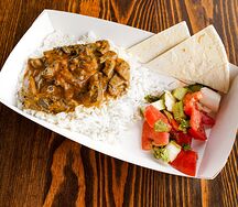 Рис с грибами