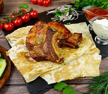 Шашлык из свинины на кости