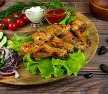 Шашлык из куриной голени