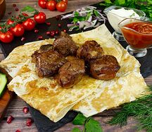 Шашлык из бараньей мякоти