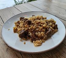 Плов с курицей