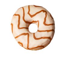 Донат с карамельной начинкой