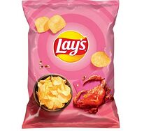 Чипсы Lays со вкусом краба