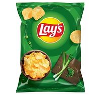 Чипсы Lays со вкусом зеленого лука
