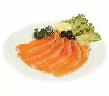 Нарезка из семги