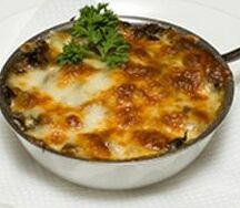 Жульен из курицы с грибами