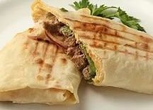 Шаурма со свининой и сыром