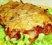 Свинина под сырной корочкой