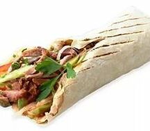 Шаурма со свининой