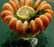 Креветки отварные