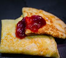 Блинчики Домашние с джемом