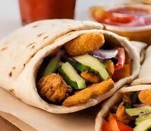 Шаурма с наггетсами