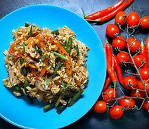 Рис с овощами