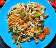 Удон со свининой