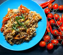 Рис с курицей