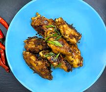 Жареные крылышки в азиатском стиле