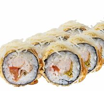 Горячий ролл Цезарь темпура