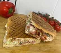 Ход-дог в лепёшке