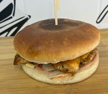 Бургер с куриным филе