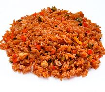 Тяхан с овощами