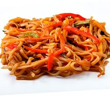 Удон с овощами