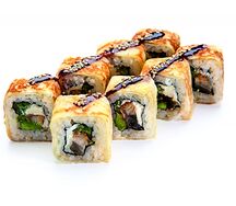 Ролл из тонкого омлета