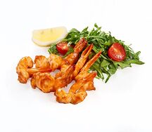 Тигровые креветки-кимчи