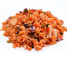 Тяхан с морепродуктами