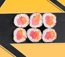 Maki roll №74 Лосось и тунец