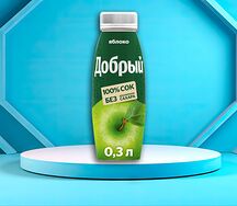 Сок Добрый яблочный