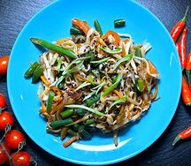 Удон с овощами