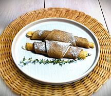 Блины с варёной сгущёнкой