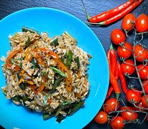 Рис с овощами