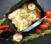 Цезарь с креветками