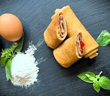 Блины с джемом