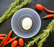 Отварное яйцо