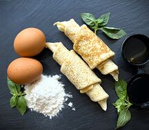 Блины с цветочным мёдом 