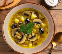 Солянка грибная