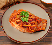 Горбуша под маринадом