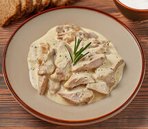 Индейка в сливочном соусе